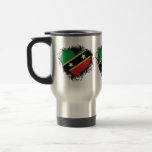 Vintage I Love Saint Kitts and Nevis Coffee Mugs