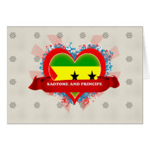 Vintage I Love Saotome And Principe Greeting Card
