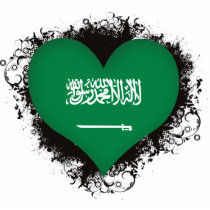 Vintage I Love Saudi Arabia Photo Cutout