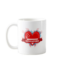 Vintage I Love Singapore Mug