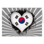 Vintage I Love South Korea cards