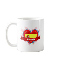 Vintage I Love Spain Mug