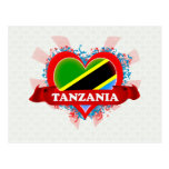 Vintage I Love Tanzania Postcards
