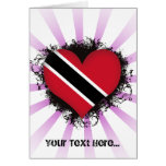 Vintage I Love Trinidad and Tobago cards