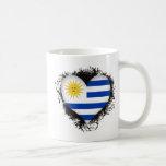 Vintage I Love Uruguay Coffee Mugs