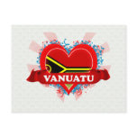 Vintage I Love Vanuatu postcards