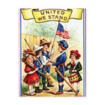 Vintage Independence Day postcards