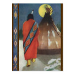 Vintage Indian and Teepee Postcards