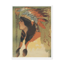 Vintage Indian Girl Post Cards