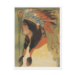 Vintage Indian Girl postcards