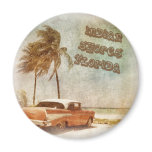 Vintage Indian Shores Beach Scene magnets