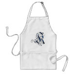 Vintage Initial K aprons