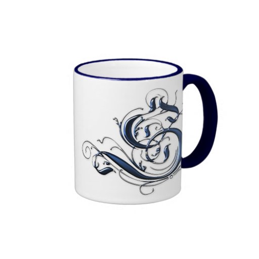 Vintage Initial S Coffee Mug