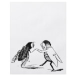 Vintage Insects Dancing; Bluebottle Fly flyers