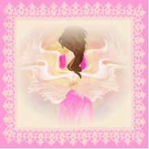 Vintage Inspired Angel Ornament Photo Cutout