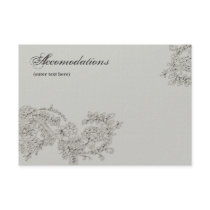 Vintage Inspired Enclosure Cards Personalized Invitations