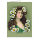 Vintage Irish Colleen cards
