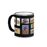 Vintage Irish Setter Cigarette Cards Ceramic Mug