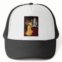 Vintage Italian Coffee espresso advertisement Trucker Hats