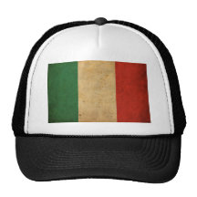 Vintage Italy Flag Trucker Hats