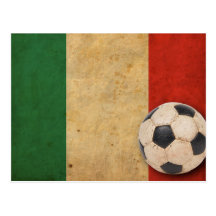 Vintage Italy Football Post Cards