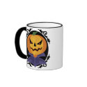 Vintage Jack-o-lantern mug