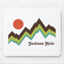 Vintage Jackson Hole Mouse Pad