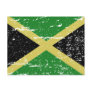 Vintage Jamaica Flag Postcard