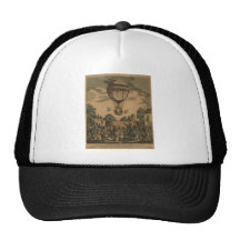 Vintage James Sadler Hot Air Ballon Trucker Hats