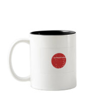 Vintage Japan Flag Coffee Mug