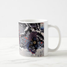 Vintage Japanese Art Coffee Mugs