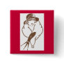 Vintage Japanese Art Deco Magnet, 1933 Buttons