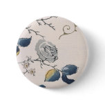 Vintage Japanese Floral Fabric Art 153 buttons