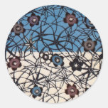 Vintage Japanese Kimono Textile (Bingata) Sticker