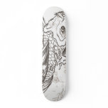 vintage japanese koi fish art skateboards