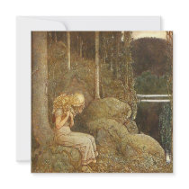Vintage John Bauer Fairy Tale Illustration Custom Invitations