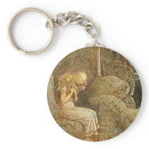 Vintage John Bauer Fantasy / Fairy Tale Art Key Chains