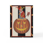 Vintage Joker Victorian Halloween Art Cards