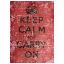 Vintage Keep Calm And Carry On Shirts