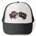Vintage Keyboards: 3D Model: hats