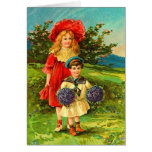 Vintage Kids Birthday Card