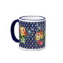 Vintage Kitchen - Quilt - Floral Textile Mug