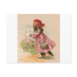Vintage Kitty Postcard