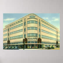 Vintage Knapp's Department Store Print