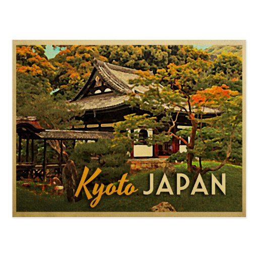 Vintage Kyoto Japan Postcard Zazzle