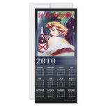 Vintage "La Vie Parisienne" Designer Calendar rack cards