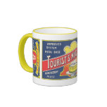 Vintage Label Mug Ad Match Box