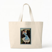 Vintage Lady Golfing Canvas Bags