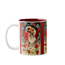 Vintage Lady Valentine's Mug