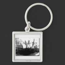 Vintage Landscape keychains